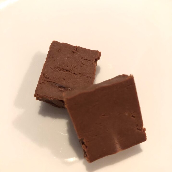 ヨーグルトで生チョコ